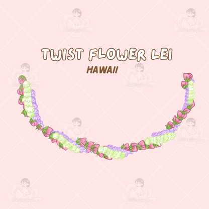 Twist Flower Lei