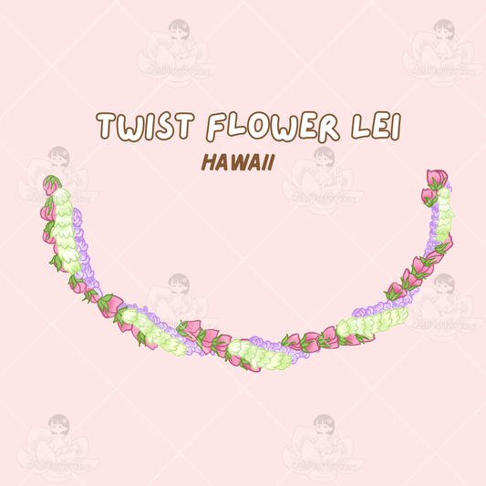 Twist Flower Lei